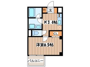 エルミタ－ジュの物件間取画像